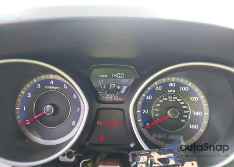 2014 Hyundai Elantra Se z USA, uszkodzony, nr VIN KMHDH4AE5EU215736